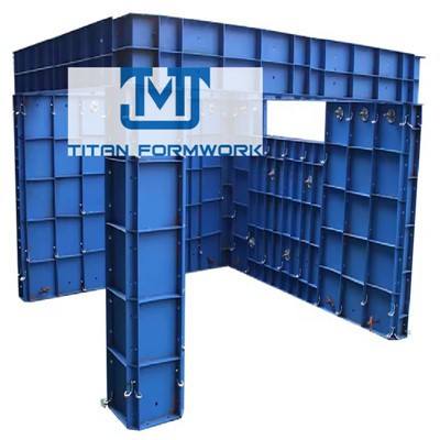 แบบหล่อเหล็กความแข็งแรงสูงแบบกำหนดเอง-|เหมาะสำหรับโครงการเสาและผนัง