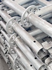 พร้อม-เพื่อ-ติดตั้งนั่งร้าน Ringlock สำหรับโครงการโครงสร้างพื้นฐาน